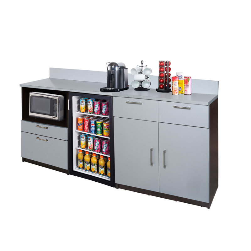 Breaktime Coffee Kitchen 36" H x 84" W x 24"D Base Wayfair.ca